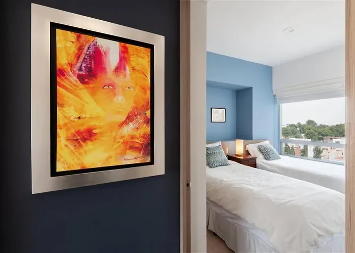 Parque Sur Beautiful 2 Be - 2 Ba - 2 Parkings Apartment Mexico City